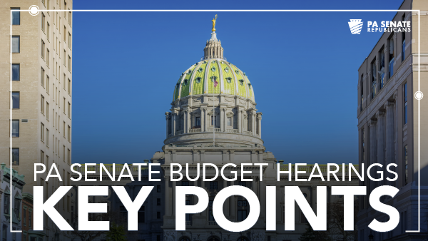 Key Points from Senate Budget Hearings Wednesday, March 22
