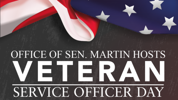 Senator Martin’s Office to Host Veteran Service Officer Day on July 9