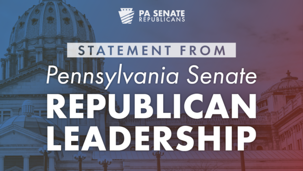PA Senate Leaders Issue Statement on Pennsylvania’s Fiscal Stability
