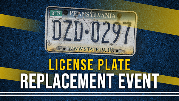 Senator Martin’s Office Hosts Millersville License Plate Replacement Event Oct. 15