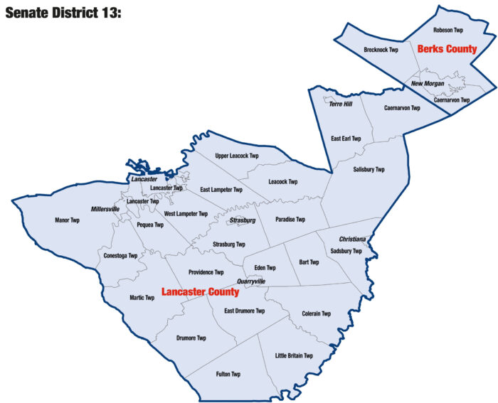 District Map - Senator Martin